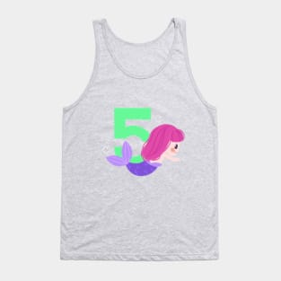 Mermaid Series: Number 5 Tank Top